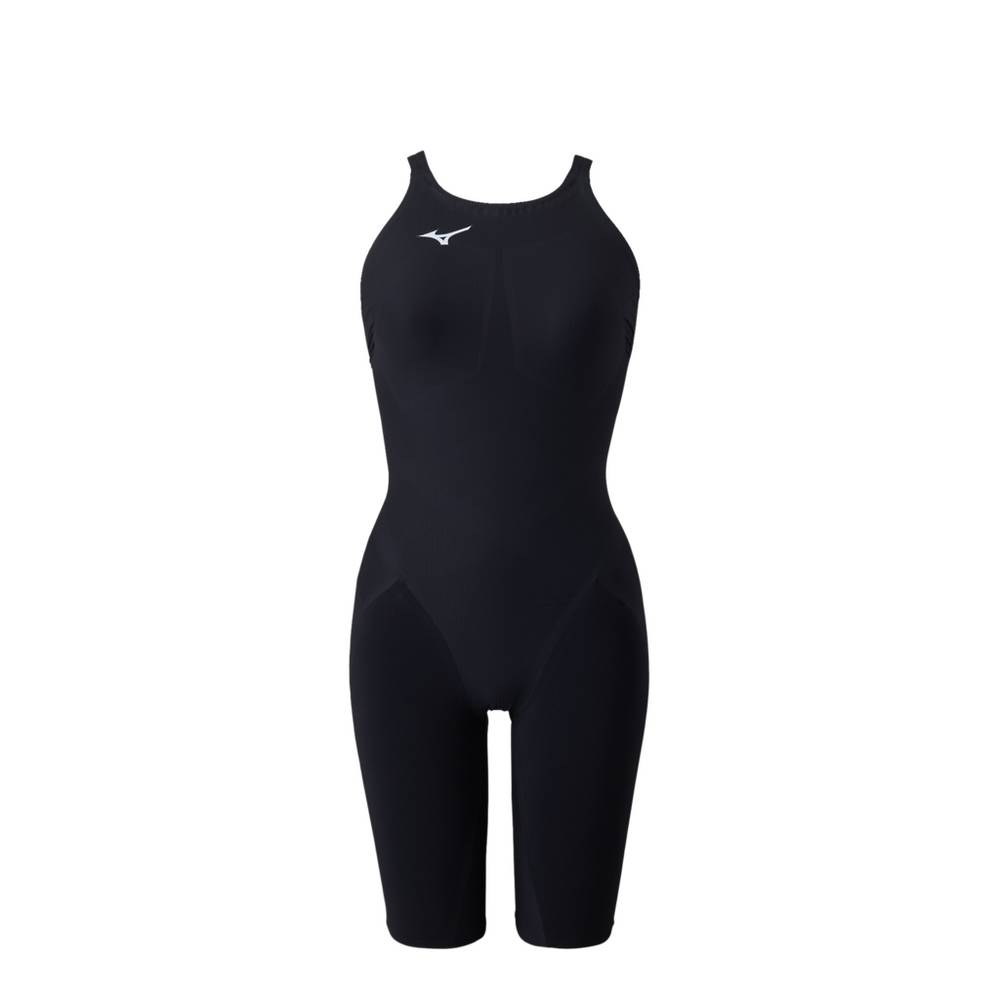 Mizuno Women's GX-Sonic V Multi Racer (MR) Technical Swimsuit Black (570027-JEP)